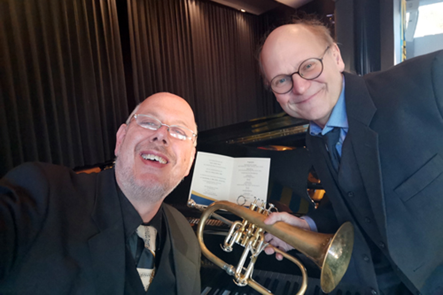 LIVE-MUSIK mit dem DUO FLÜGEL & HORN
